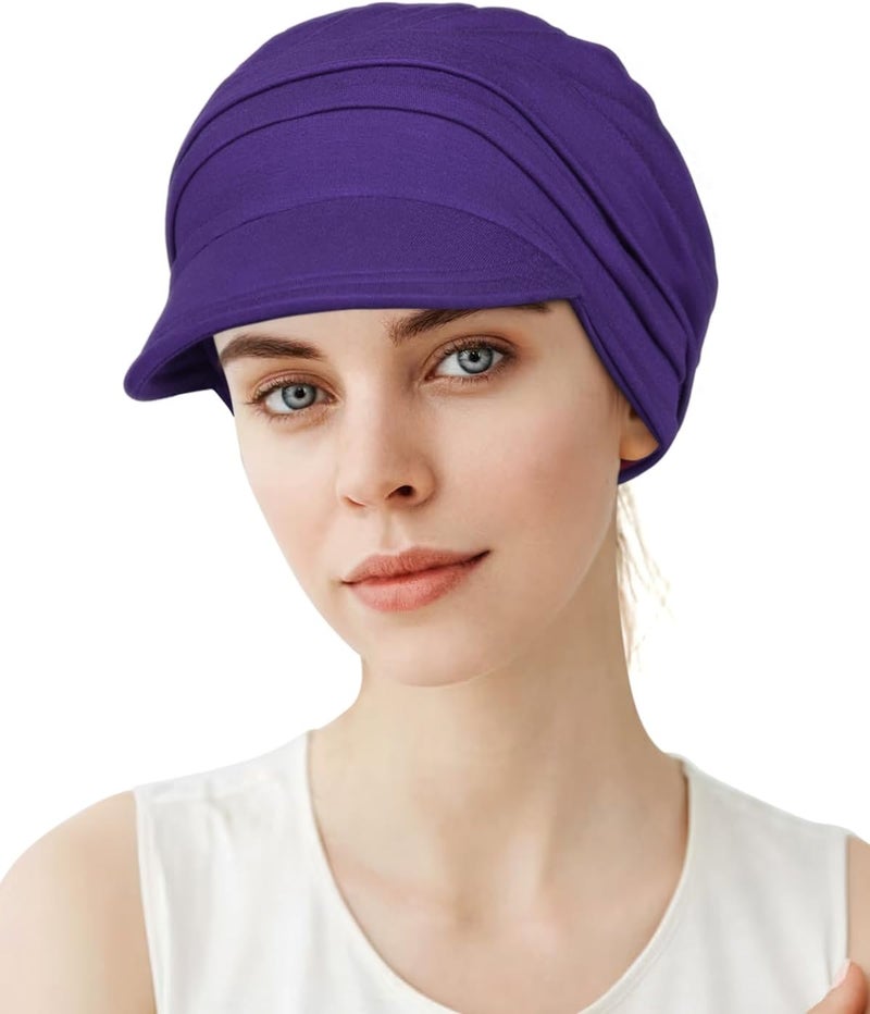 Alnorm Super Soft Breathable Viscose Slouch Hat Oversized Baseball Cap for Women - Image 4